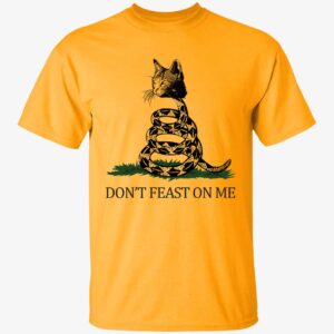 Don't Feast On Me Gadsden Cat Long Sleeve Shirt Don't Feast On Me Gadsden Cat Shirt