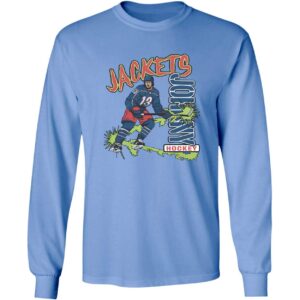 Blue Jackets Johnny Gaudreau Hoodie Blue Jackets Johnny Gaudreau Shirt 4 1