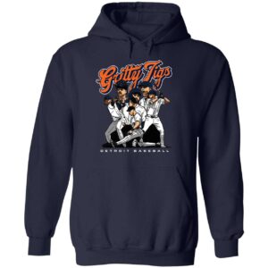 Gritty Tigs Detroit Baseball Premium SS T-Shirt Gritty Tigs Detroit Baseball Shirt 2 1
