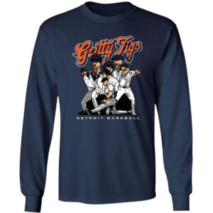 Gritty Tigs Detroit Baseball Premium SS T-Shirt Gritty Tigs Detroit Baseball Shirt 4 1