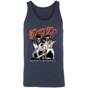 Gritty Tigs Detroit Baseball Premium SS T-Shirt Gritty Tigs Detroit Baseball Shirt 8 1