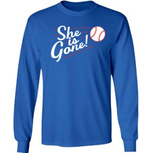 Los Angeles Baseball She Is Gone Ladies Boyfriend Shirt Los Angeles Baseball She Is Gone Shirt 4 1