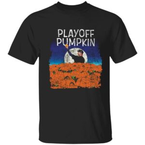 Mets Playoff Pumpkin Premium SS T-Shirt Mets Playoff Pumpkin Shirt 1 1