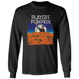 Mets Playoff Pumpkin Premium SS T-Shirt Mets Playoff Pumpkin Shirt 4 1
