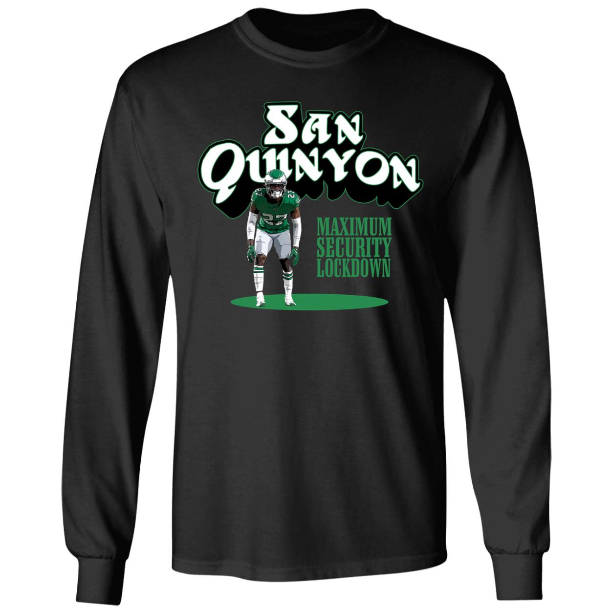 Quinyon Mitchell San Quinyon Maximum Security Lockdown Shirt Quinyon Mitchell San Quinyon Maximum Security Lockdown Shirt - Image 4