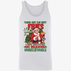 Santa Trump Mcdonalds These Are The Best Fries I Made Them Myself Christmas Ladies Boyfriend Shirt Santa Trump Mcdonalds These Are The Best Fries I Made Them Myself Christmas Shirt 8 1