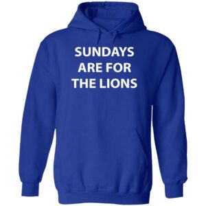 Sundays Are For The Lions Ladies Boyfriend Shirt Sundays Are For The Lions Shirt 2 1
