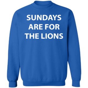 Sundays Are For The Lions Ladies Boyfriend Shirt Sundays Are For The Lions Shirt 3 1