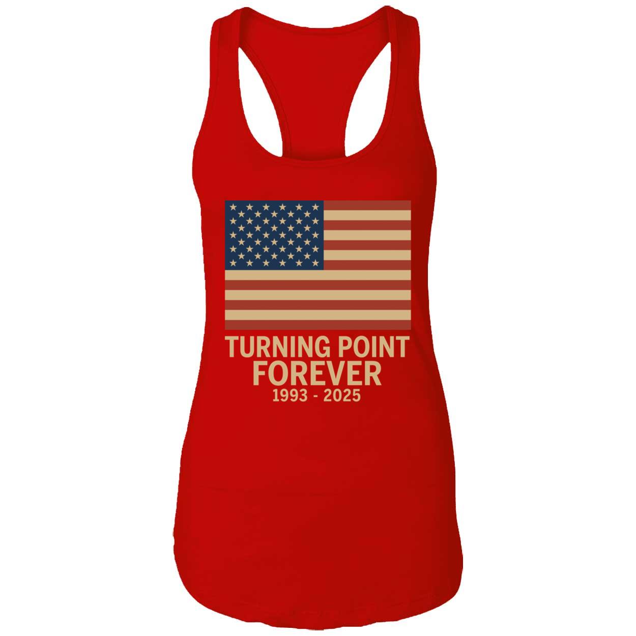 Charlie Kirk Turning Point Forever 1993 2025 Ladies Boyfriend Shirt Charlie Kirk Turning Point Forever 1993 2025 Ladies Boyfriend Shirt - Image 7