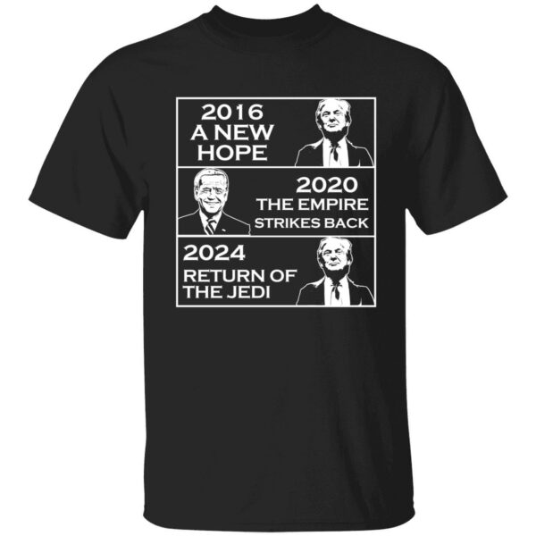 2016 A New Hope 2020 The Empire Strikes Back 2024 Return Of The Jedi Shirt 1 1 1