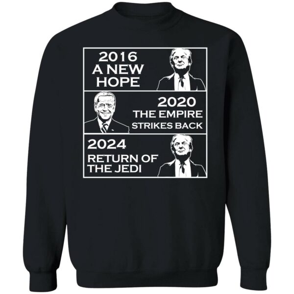 2016 A New Hope 2020 The Empire Strikes Back 2024 Return Of The Jedi Shirt 1 3 1