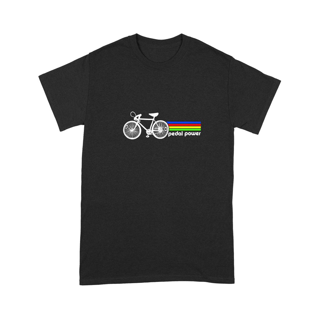 Bicycle Pedal Power LGBT Pride Shirt
