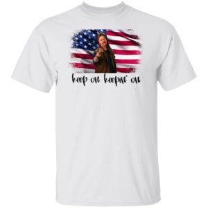 Joe Dirt Keep On Keepin On America Flag Shirt