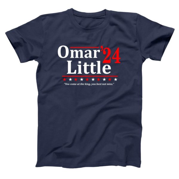 Omar Little 2024 You Come At The King You Best Not Miss Shirt