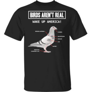 Birds Aren't Real Make Up America Shirt