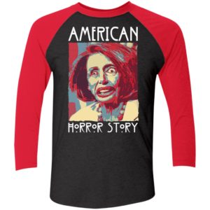 Nancy Pelosi American Horror Story Halloween Sleeve Raglan Shirt