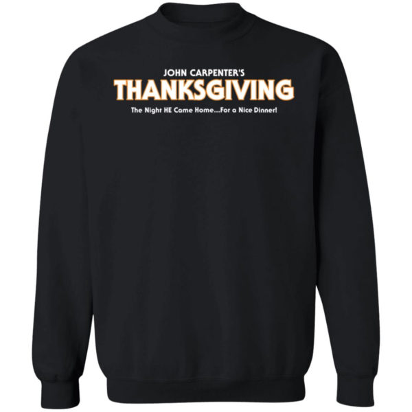 John Carpenter’s Thanksgiving Shirt