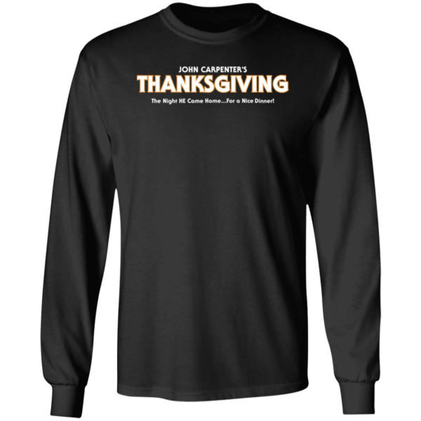 John Carpenter’s Thanksgiving Shirt
