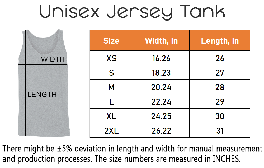 Unisex Jersey Tank 3480