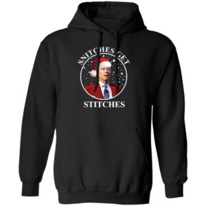 Biden Snitches Get Stitches Christmas Hoodie