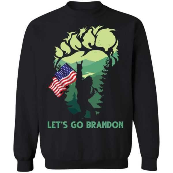 Bigfoot Let's Go Brandon Sweatshirt