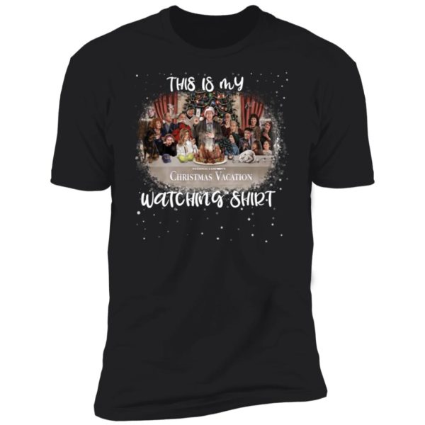 This Is My Christmas Vacation Watching Premium SS T-Shirt