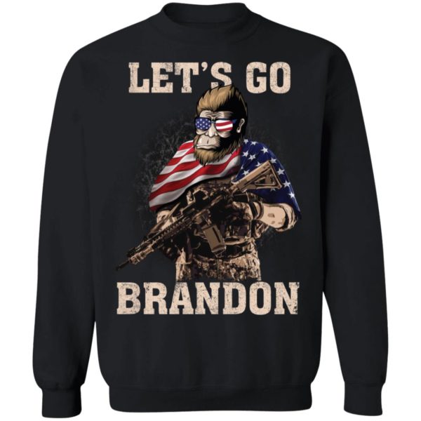 Bigfoot M16 Let's Go Brandon Sweatshirt