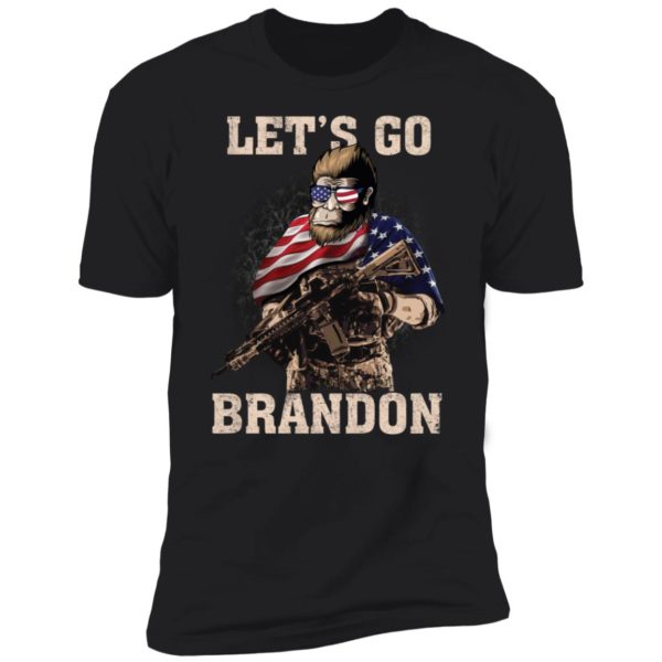 Bigfoot M16 Let's Go Brandon Premium SS T-Shirt