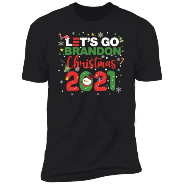 Let's Go Brandon Christmas 2021 Premium SS T-Shirt