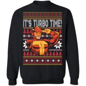 Turboman It's Turbo Time Christmas Sweatshirt