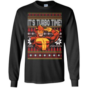 Turboman It's Turbo Time Christmas Long Sleeve Shirt
