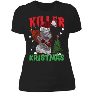 Killer Klowns Killer Kristmas Ladies Boyfriend Shirt