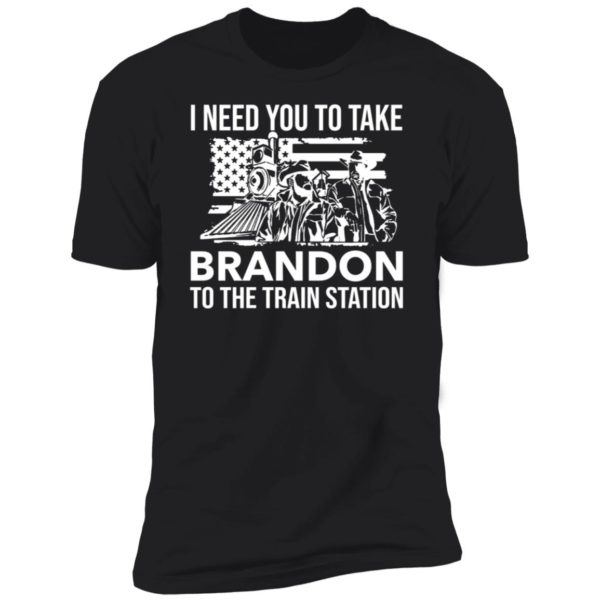 John And Rip I Need You To Take Brandon To The Train Station Premium SS T-Shirt