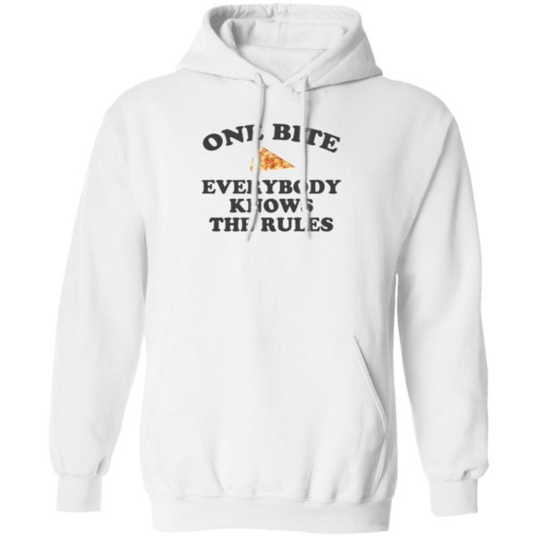 One Bite Everybody Knows The Rules Hoodie