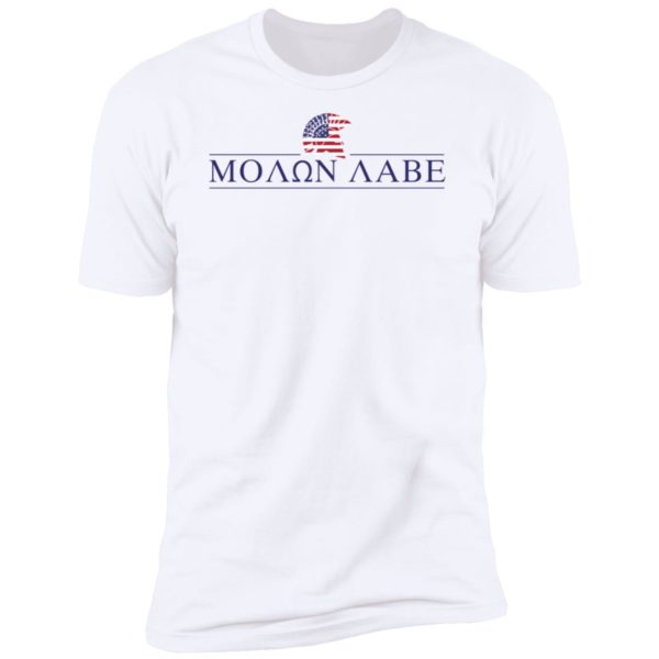 Molon Labe Greek Premium SS T-Shirt