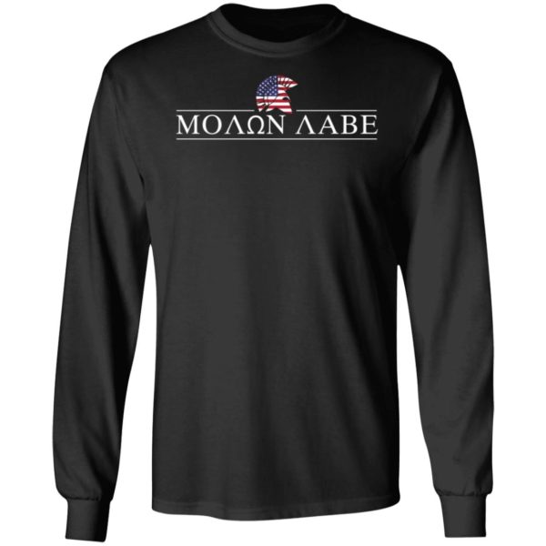 Molon Labe Greek Long Sleeve Shirt