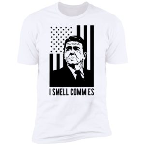 Ronald Reagan I Smell Commies Premium SS T-Shirt