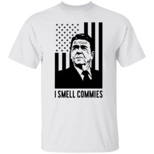 Ronald Reagan I Smell Commies Shirt