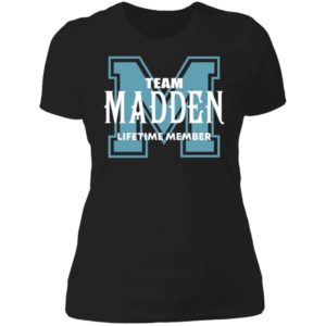 Team Madden Lifetime Member Ladies Boyfriend Shirt