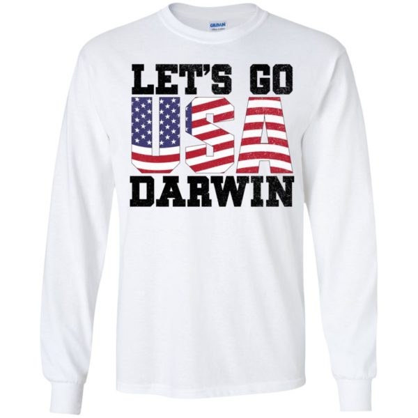 Lets Go Darwin USA Long Sleeve Shirt
