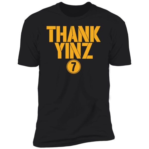 Ben Roethlisberger Thank Yinz Premium SS T-Shirt