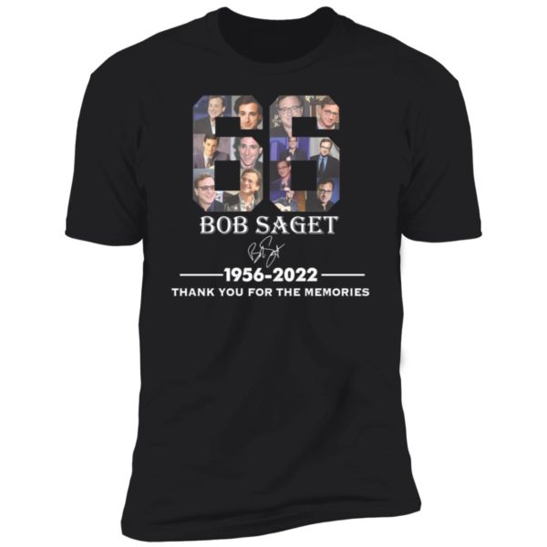 Bob Saget Thank You For The Memories Premium SS T-Shirt