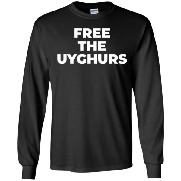 Free The Uyghurs Long Sleeve Shirt