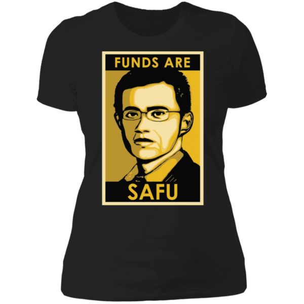 Binance Funds Are Safu Ladies Boyfriend Shirt