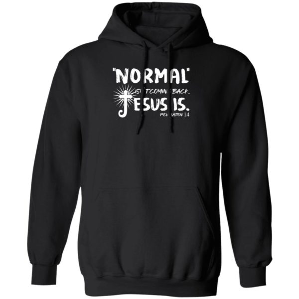Normal Isn't Coming Back Jesus Is Revelation 14 Hoodie