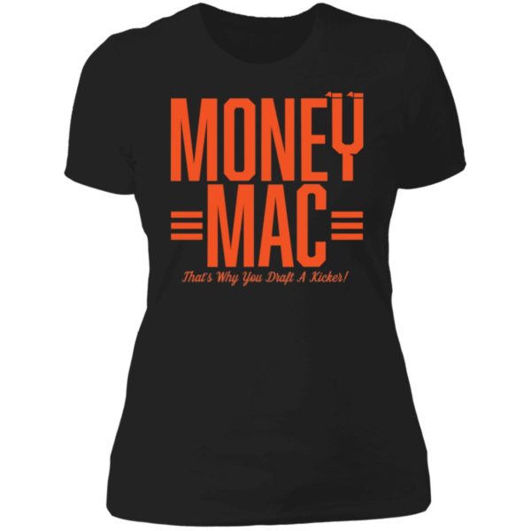 Evan Mcpherson Money Mac Ladies Boyfriend Shirt