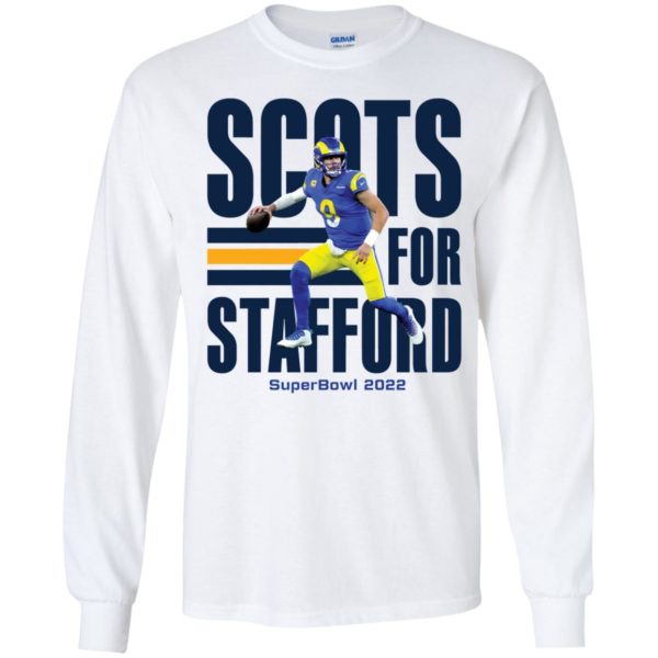 Matthew Stafford Scots For Stafford Long Sleeve Shirt