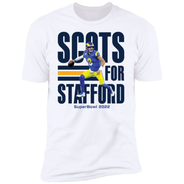 Matthew Stafford Scots For Stafford Premium SS T-Shirt