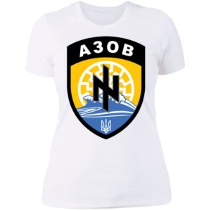 Azov Battalion Ladies Boyfriend Shirt