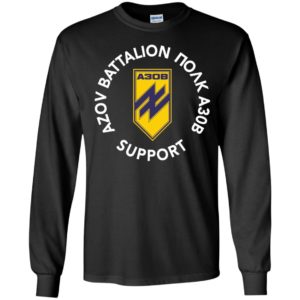 Azov Battalion A30b Support Long Sleeve Shirt